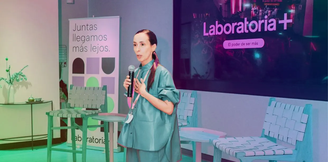 Ponente de Laboratoria en un evento de empleabilidad